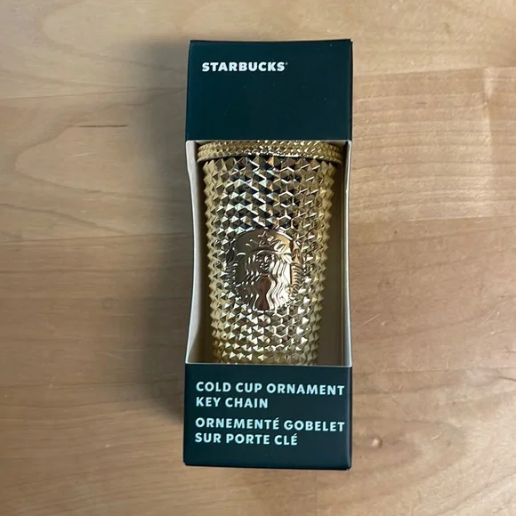 New with Tags Starbucks Cold Cup 2022 Ornament Keychain - Picture 1 of 4